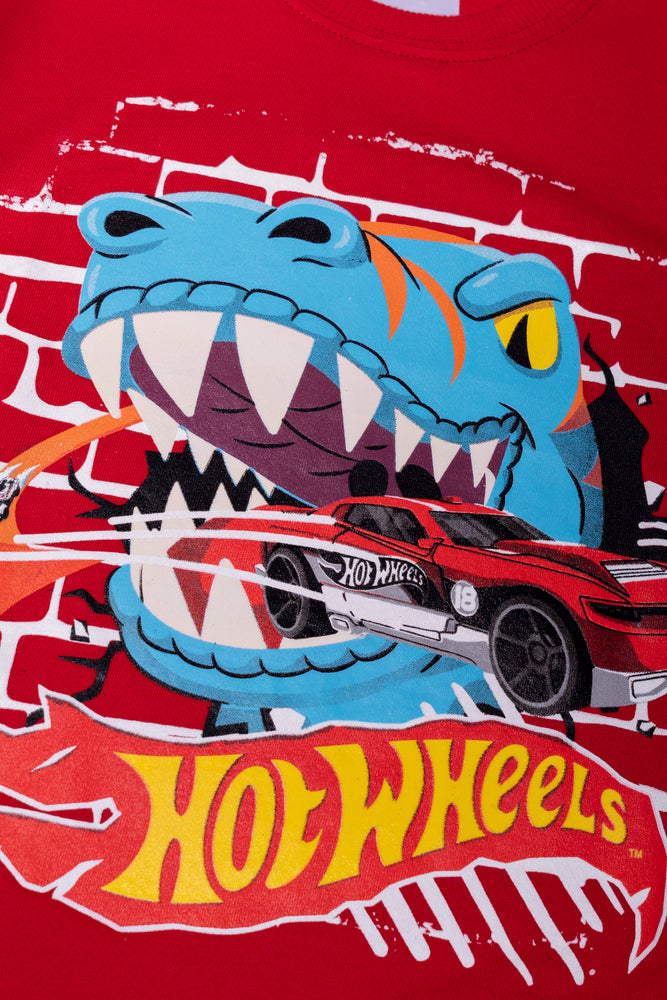 Hot Wheels Short Sleeve T-Shirt Red