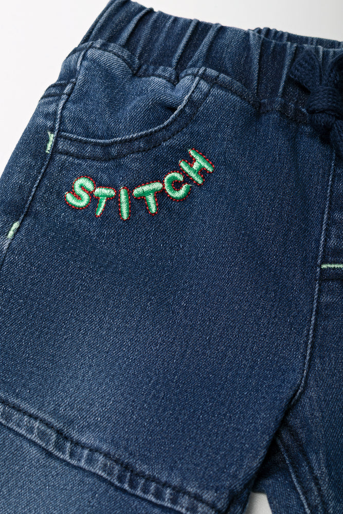 Lilo And Stitch Denim Joggers Blue (2)