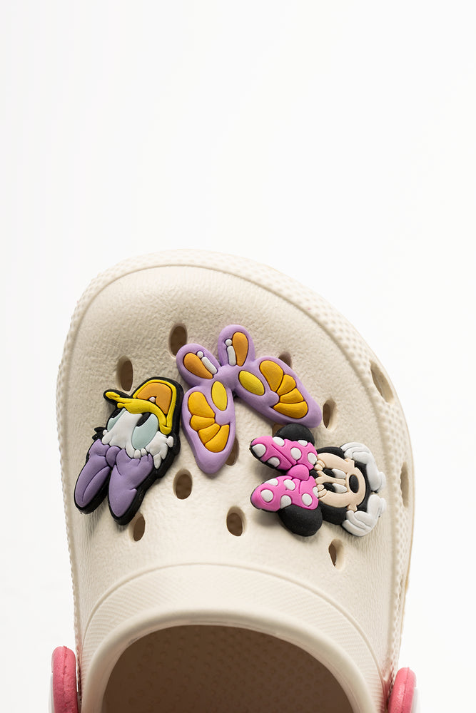 Minni Mouse Clogs Cream (4)