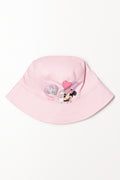 Minnie Mouse Heart Bucket Hat Pink
