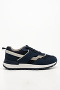 Retro Trainers Navy (1)
