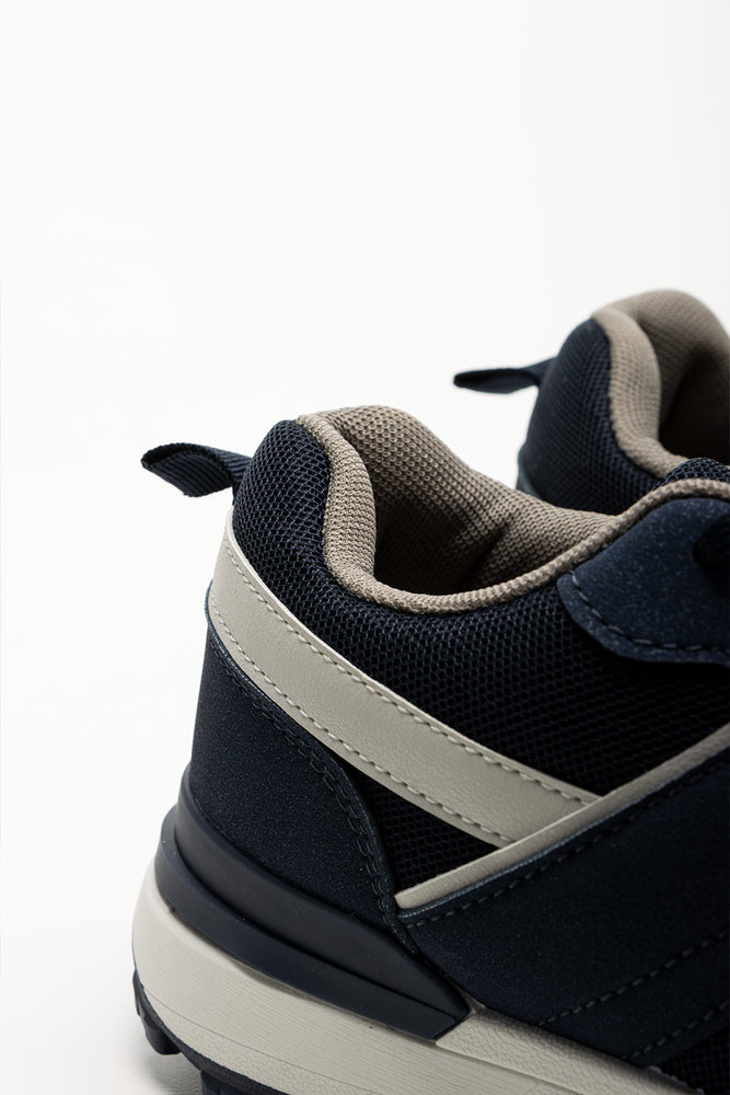 Retro Trainers Navy (3)