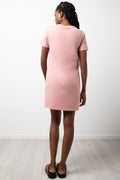 T-Shirt Dress Pink (2)