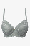 2 Pack Lace Balconette Bra Purple And Grey (1)