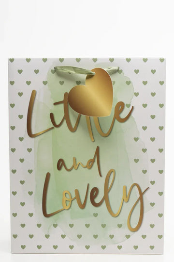 Little And Lovely Gift Bag Green
