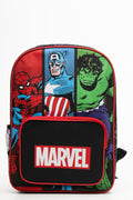 Marvel Front Pocket Backpack Black