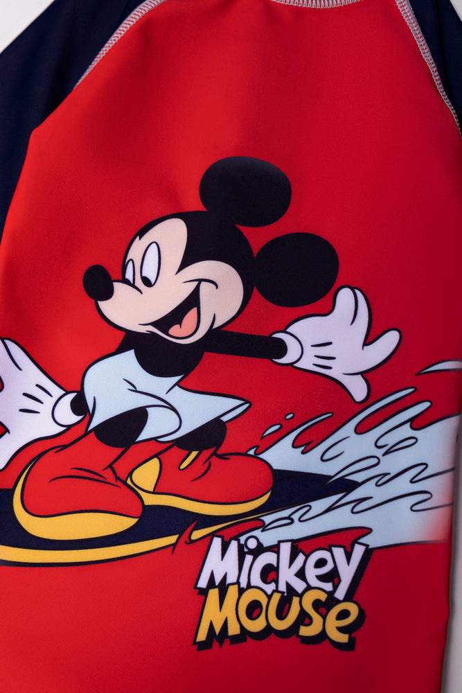 Mickey Mouse Swimsuit Red
