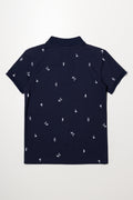 Short Sleeve Golfer Navy (2)