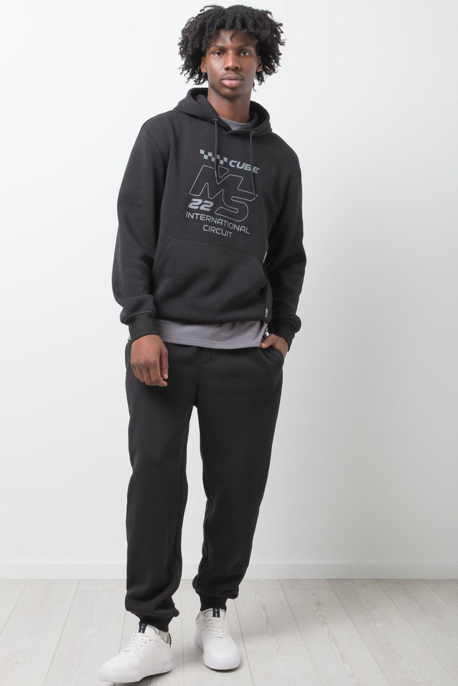 Cuffed Jogger Trackpants Black | Bottoms & Jeans | Ackermans