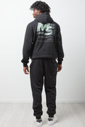 Cuffed Jogger Trackpants Black (3)