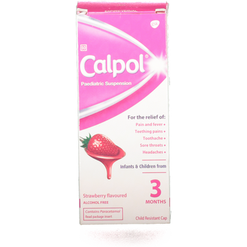 Calpol Paediatric Suspension 50ml