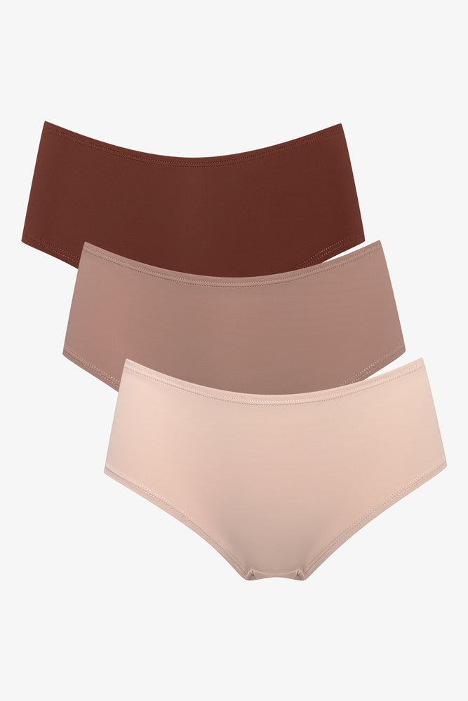 3 Pack Basic Boyleg Panties