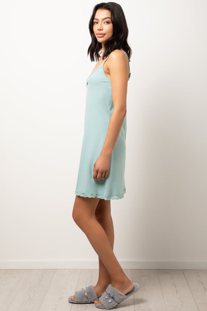 2 Pack Chemise White And Sage