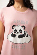 2 Pack Panda Hearts Slumber Cuddles Blue And Pink (3)
