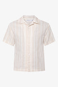 Textured Linen Shirt Natural