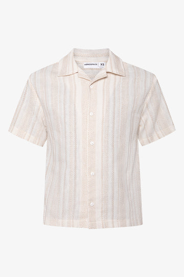 Textured Linen Shirt Natural
