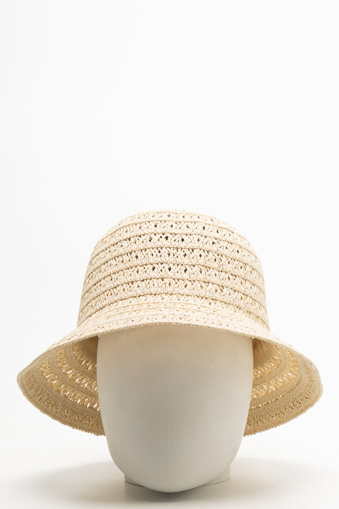 Craft Weave Bucket Hat Natural