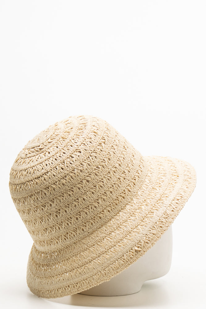 Craft Weave Bucket Hat Natural (1)