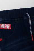 Spiderman Denim Joggers Blue (1)