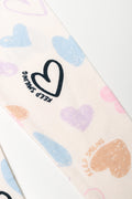 Hearts Crew Neck Top And Leggings Set (2)