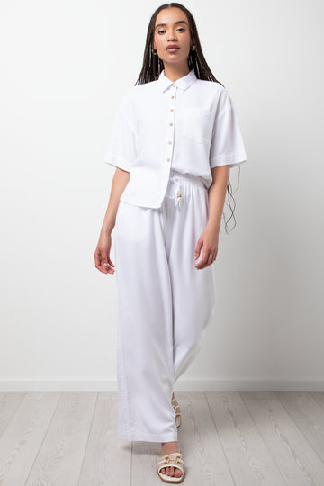 Linen Pants White