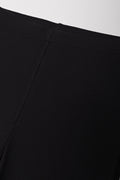 Rib Flare Leggings Dark Grey (1)