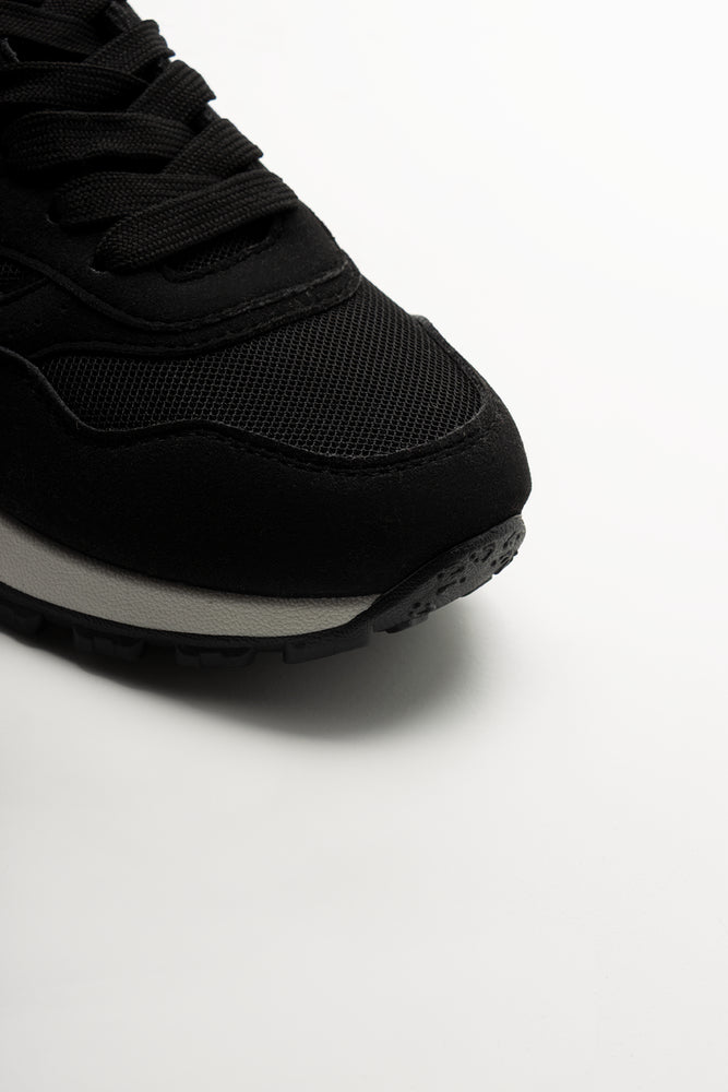 Retro Trainers Black (2)