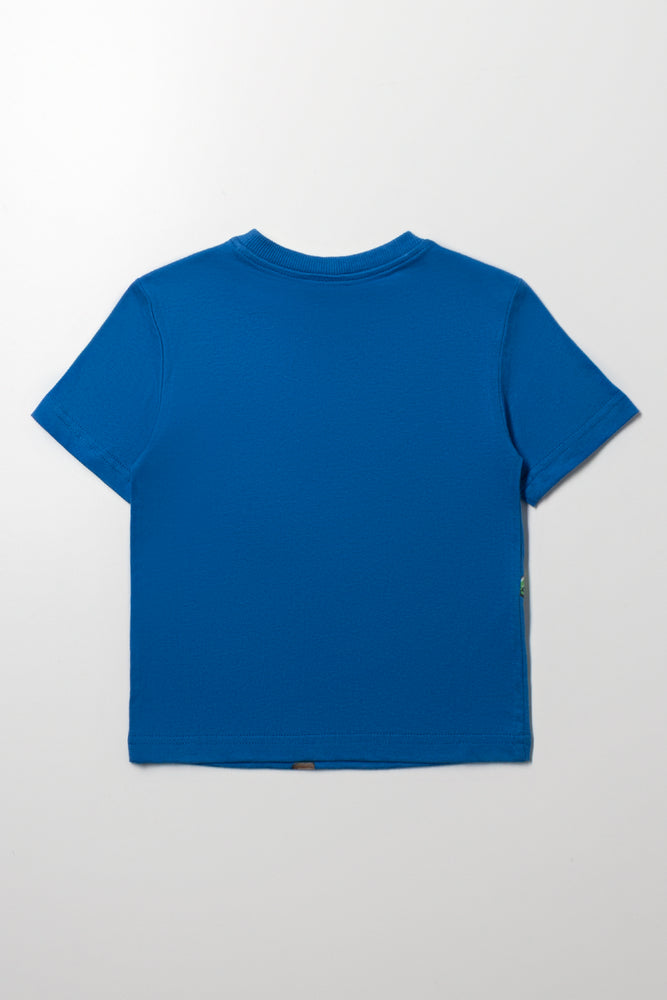 Avengers Short Sleeve T-Shirt Blue (2)