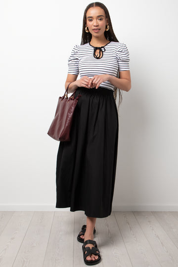 A-Line Poplin Skirt