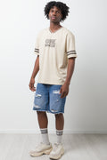 CUBE Short Sleeve T-Shirt Natural (1)