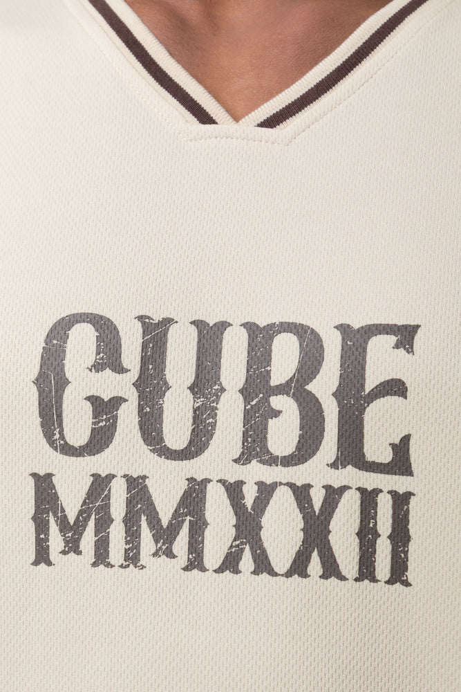 CUBE Short Sleeve T-Shirt Natural (3)