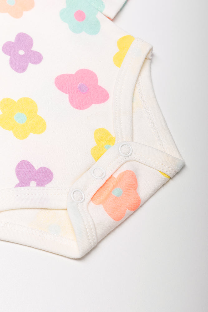 Flower Dungaree Pink (3)