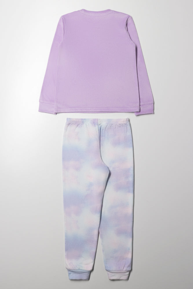 Sloth Pyjama Set Lilac (3)