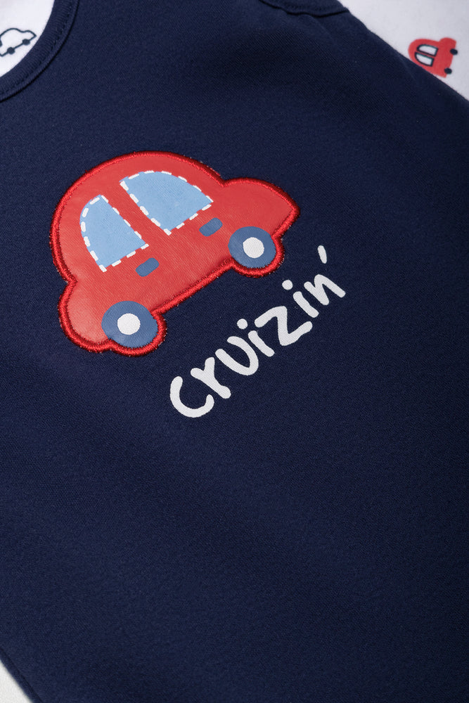 Car Dungaree Navy (1)