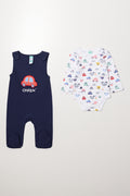 Car Dungaree Navy (4)