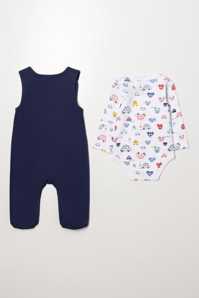 Car Dungaree Navy (5)