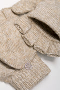 Chunky Knit Mittens Natural (1)
