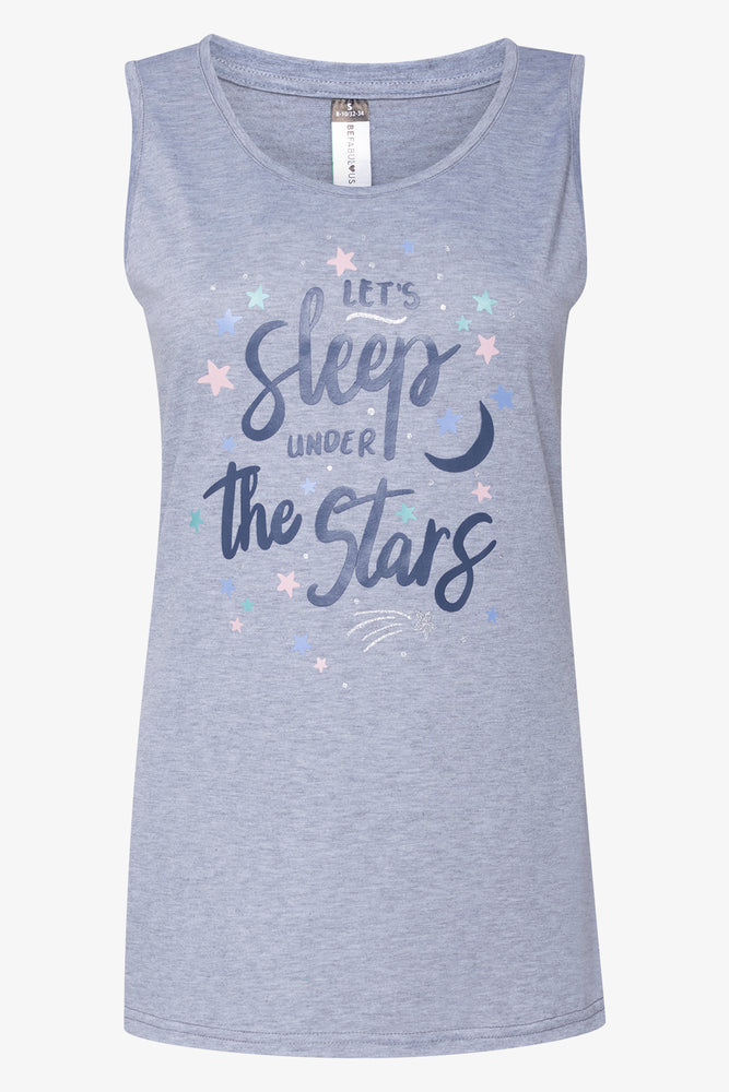Sleep Under The Stars Pyjamas Grey And Navy (1)