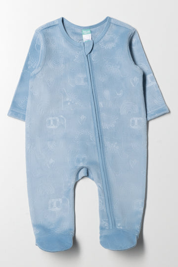 Safari Babygrow Blue
