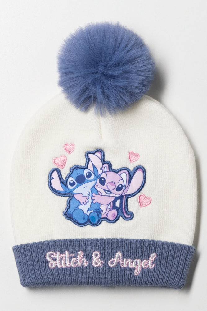 Lilo And Stitch Beanie White
