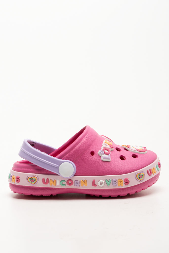 Unicorn Clogs Pink
