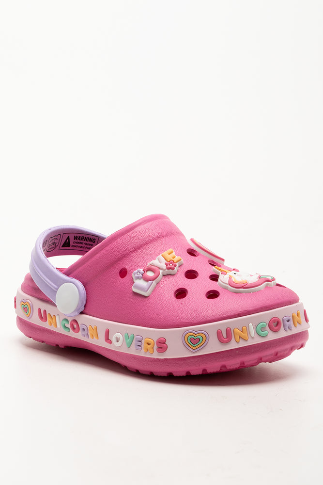 Unicorn Clogs Pink