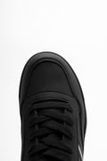Lace Up Trainers Black (4)