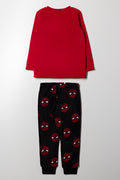 Spider-Man Fleece Pyjama Set Red (3)