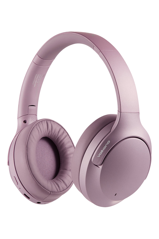 Pink Wireless Noise Cancelling Headphones