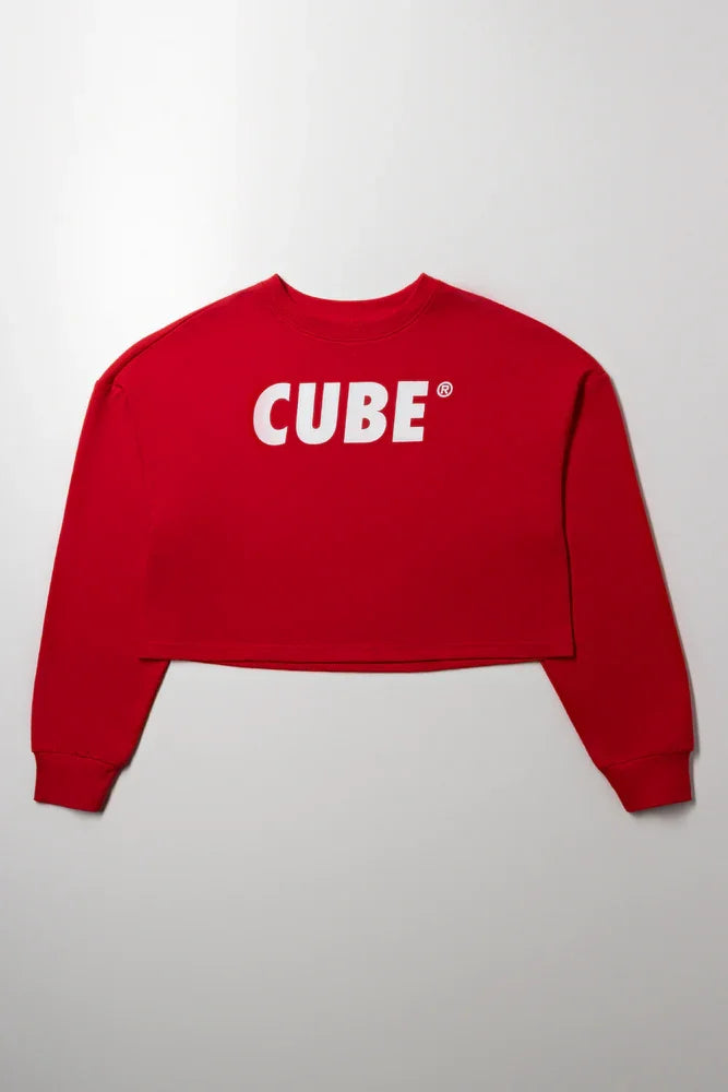 Fleece Tracktop Red