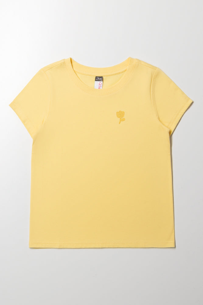 Short Sleeve T-Shirt Yellow
