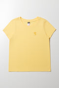 Short Sleeve T-Shirt Yellow
