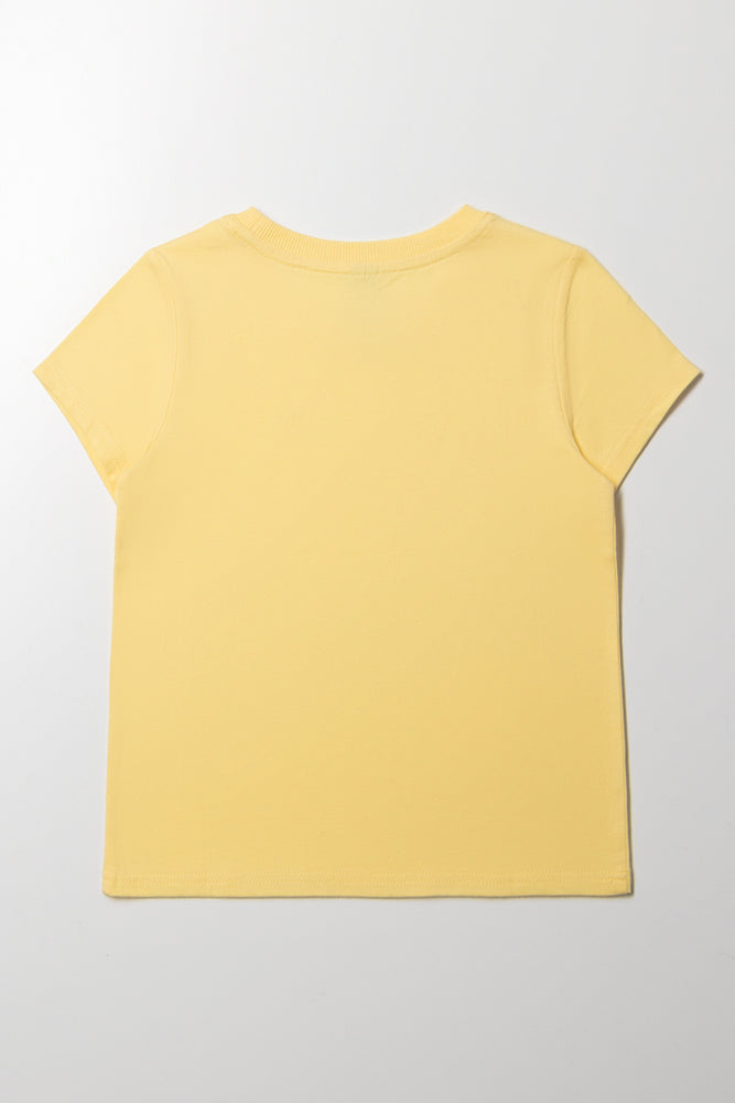 Short Sleeve T-Shirt Yellow (2)