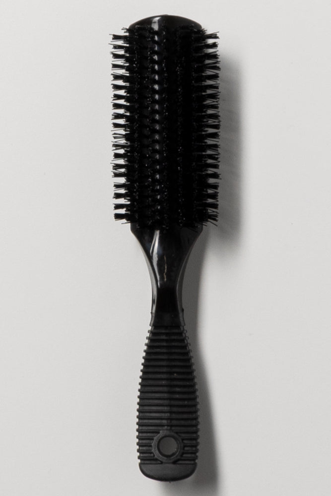 Hair Brush Firm Bristle Black